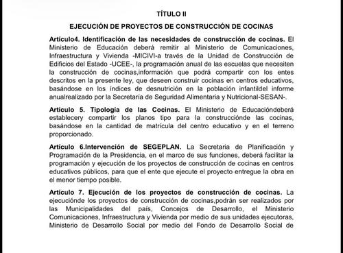 El proyecto busca combatir la desnutrici&oacute;n infantil y reducir la deserci&oacute;n escolar. (Imagen: captura de pantalla) 