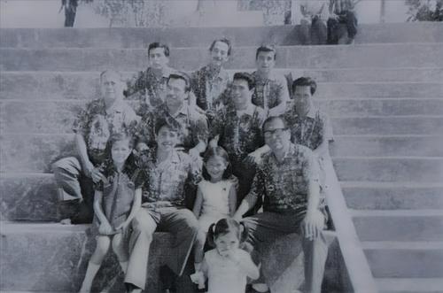 La Lira Marquense en 1960 donde aparece uno de sus emblem&aacute;ticos m&uacute;sicos "Chepito" Navarro.