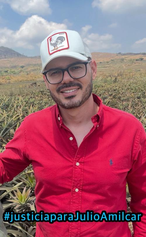 Julio Amilcar Mart&iacute;nez fue secuestrado en mayo de 2025. (Foto: cortes&iacute;a)