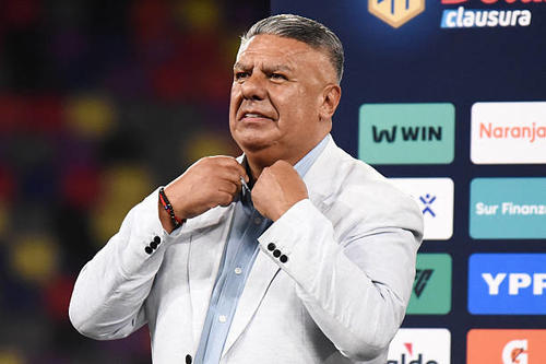 El presidente de la AFA, Claudio Tapia, firm&oacute; una carta de aceptaci&oacute;n de los amistoso en octubre pasado, la cual est&aacute; incluida en los documentos judiciales. (Foto: AFP)