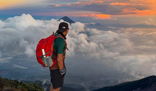 Luis Pedro Ojot: El atleta que escal&oacute; el Everest en Guatemala. (Foto: Carlos Vicente/Colaborador)
