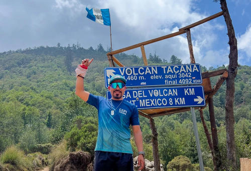 El Capi: 27 horas corriendo en el Volc&aacute;n de Fuego por una meta. (Foto: Carlos Vicente/Colaborador)