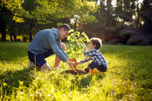 Ense&ntilde;a a tus hijos a trav&eacute;s del ejemplo a cuidar la naturaleza. (Foto: Shutterstock)