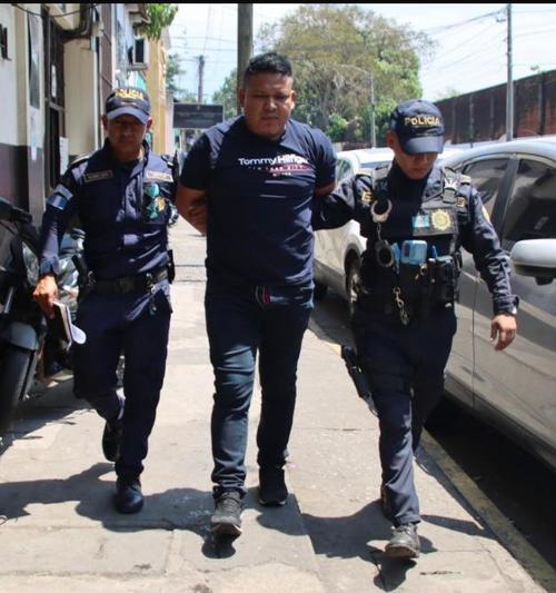 El detenido fue identificado como: Crist&oacute;bal Alejandro Coraz&oacute;n Ismalej, alias &ldquo;El Tigre&rdquo;. (Foto: Cortes&iacute;a)