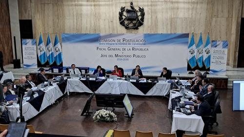 La discusi&oacute;n sobre el caso de Villeda se extendi&oacute; durante varias horas en la postuladora. (Foto: Jos&eacute; Luis Pos/Colaboraci&oacute;n)