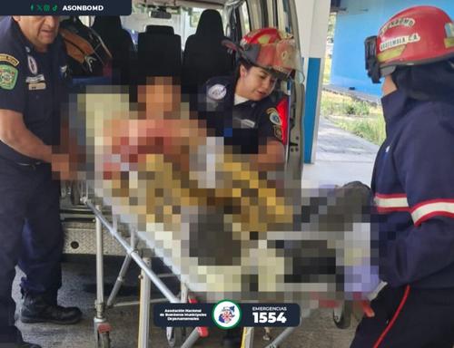 La v&iacute;ctima sufri&oacute; graves heridas ocasionadas por proyectiles de arma de fuego. (Foto: Asonbomd)