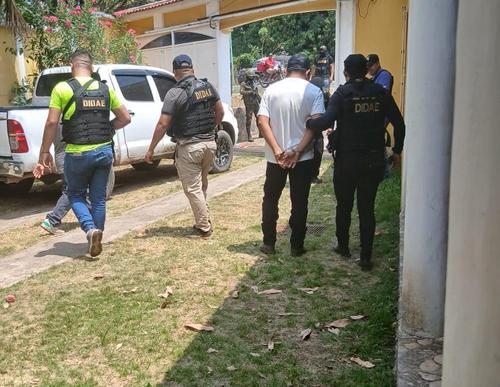 El hombre fue detenido tras un operativo en Chiquimula, Santa Rosa. (Foto: PNC)