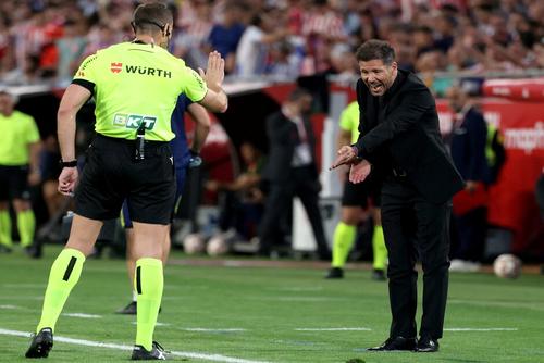 Fue la quinta final que pierde el "Cholo" Simeone al frente del Atl&eacute;tico de Madrid. (Foto: AFP)