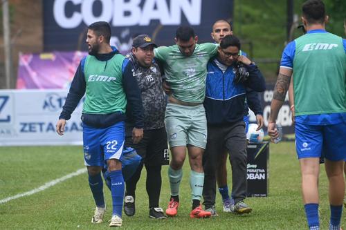 V&iacute;ctor Ayala apenas disput&oacute; tres minutos del partido. (Foto: Nuestro Diario)