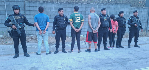 Los ahora capturados deber&aacute;n enfrentar la justicia. (Foto: PNC)