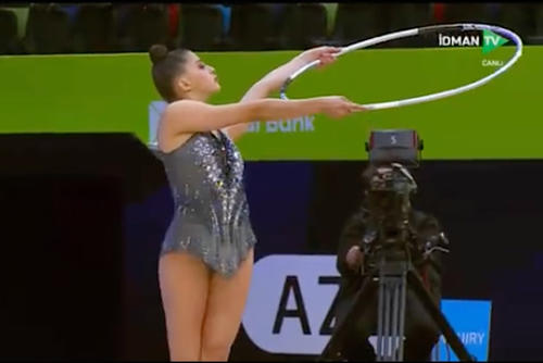 Daniella González guatemalteca Copa Mundial de Gimnasia Rítmica, Bakú, Azerbaiyán