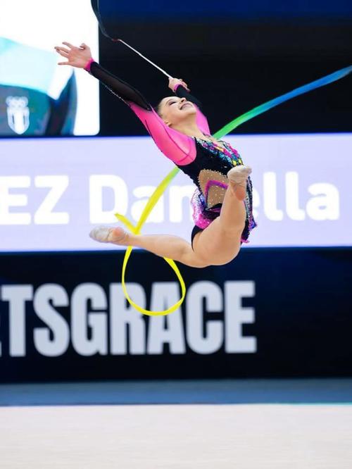 Daniella González guatemalteca Copa Mundial de Gimnasia Rítmica, Bakú, Azerbaiyán 8