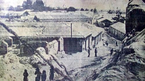 La erupci&oacute;n del volc&aacute;n Santa Mar&iacute;a y el Terremoto de 1902 as&iacute; dej&oacute; la Calle Real. (Foto: Josu&eacute; Ardeano/Colaborador)