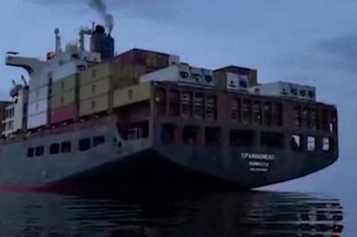Las tensiones amenazan esta ruta comercial que es crucial en la guerra de Oriente Medio. (Foto: AFP)