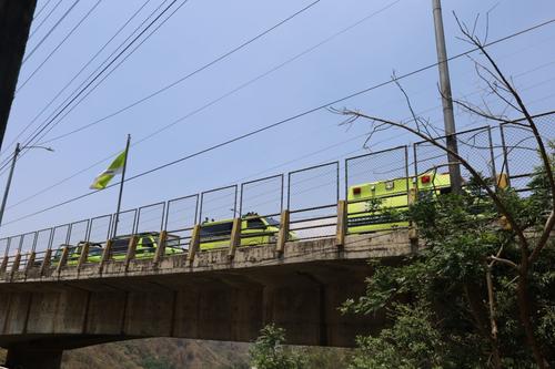 El hallazgo se registr&oacute; bajo el puente El Naranjo. (Foto: Bomberos Municipales)