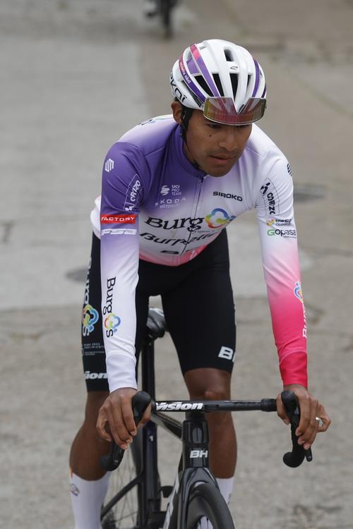 Pese a la exigencia de la jornada, Chumil no cede terreno en la general. (Foto: Burgos Burpellet BH)