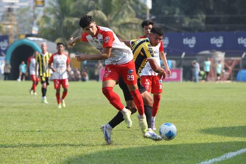 Atl&eacute;tico Mictl&aacute;n no pas&oacute; del empate ante Aurora y descendi&oacute; a la Primera Divisi&oacute;n. (Foto: Eddy Recinos)