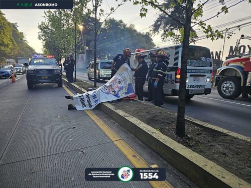 (Foto: Bomberos Municipales Departamentales)