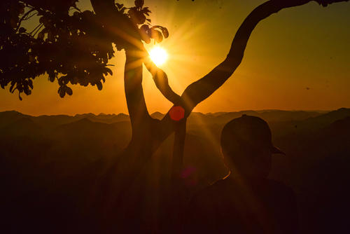 Atardeceres que quitan el aliento desde lo alto del cerro La Bruja, en Popt&uacute;n, Pet&eacute;n. (Foto: Estuardo Jim&eacute;nez/Colaborador)