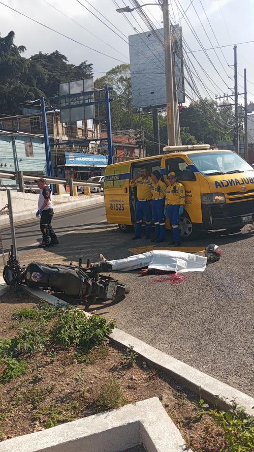 La v&iacute;ctima se conduc&iacute;a en un veh&iacute;culo de dos ruedas. (Foto: Cortes&iacute;a)