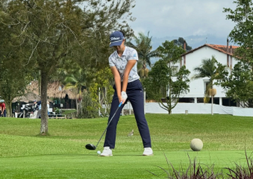 Tiffany Moon, termin&oacute; su participaci&oacute;n en el torneo que se realiz&oacute; en Colombia, en el puesto 11 de la general. (Foto: ASOGOLF)