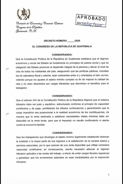 La reforma busca un sistema tributario m&aacute;s equitativo acorde a la capacidad de pago de los trabajadores. (Imagen: captura de pantalla) 