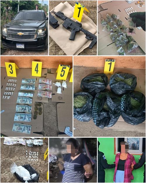 Los il&iacute;citos son producto del narcomenudeo. (Foto: PNC)