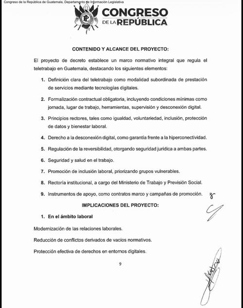 La normativa busca reducir vac&iacute;os legales que actualmente existen en el C&oacute;digo de Trabajo. (Imagen: captura de pantalla)