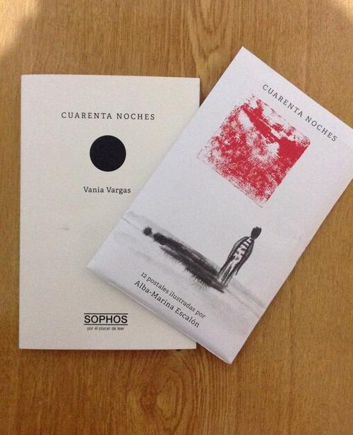 Cuarenta Noches, otra obra literaria de Vargas. (Foto: FB Vania Vargas)