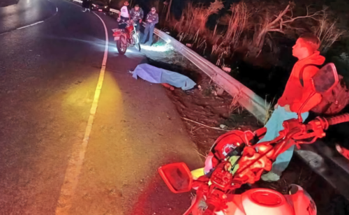 La escena qued&oacute; registrada en una curva de la ruta. (Foto: Francisco Portillo/Colaborador)