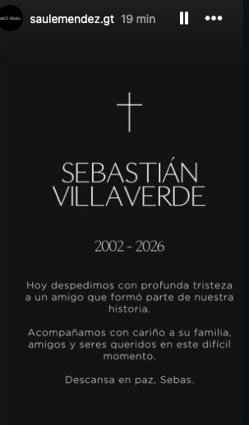 Modelo, Sebas Villaverde, fallece, accidente, tránsito, guatemala, noticias, soy502 21