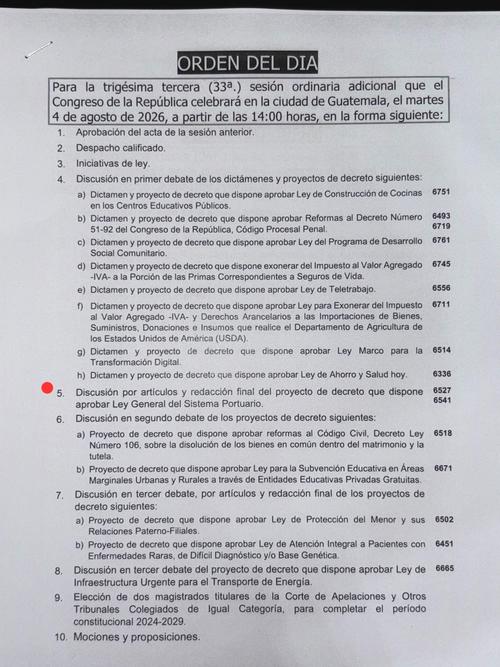 Se busca que los jefes de bloque firmen las enmiendas previo al pleno para evitar nuevos cambios y acelerar la redacci&oacute;n final. (Imagen: v&iacute;a Organismo Legislativo) 