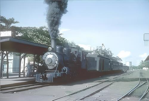 La Antigua Estaci&oacute;n de Retalhuleu en 1972. (Foto: Mar&iacute;a Cristina Smith)