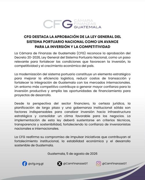 La CFG indic&oacute; que modernizar los puertos aumentar&aacute; la integraci&oacute;n del pa&iacute;s con los mercados internacionales. (Imagen: CFG) 