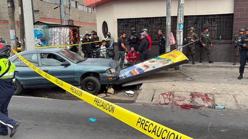 El detenido tuvo complicaciones de salud tras su arresto. (Foto: Erick Colop)