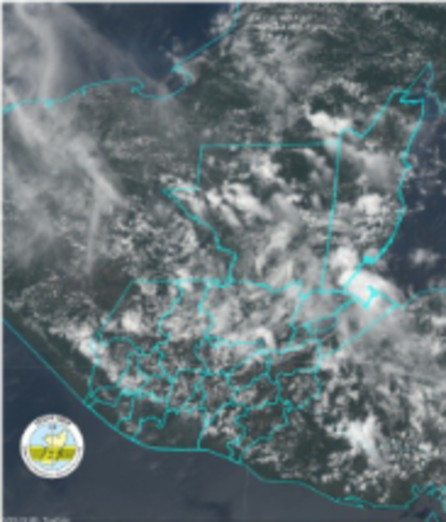 Este domingo se mantendr&aacute; una variaci&oacute;n en las condiciones clim&aacute;ticas.  (Imagen v&iacute;a: INSIVUMEH)
