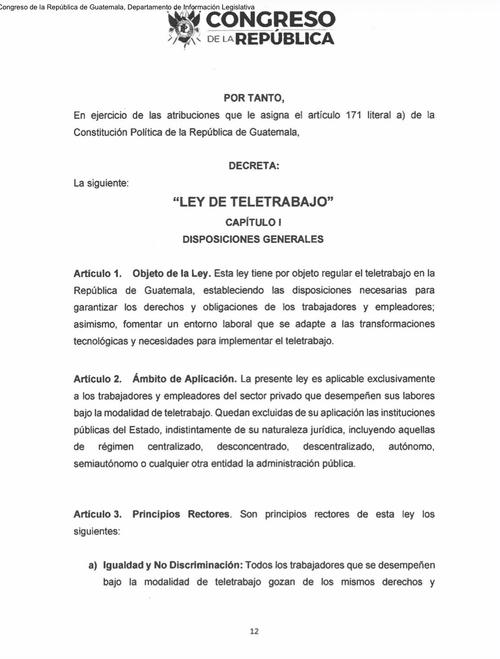 El acuerdo de teletrabajo debe especificar las tareas, horarios, herramientas asignadas y obligaciones de las partes. (Imagen: captura de pantalla)