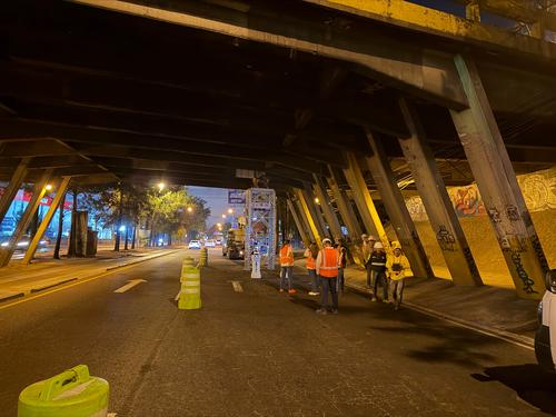 La Conred atribuye el da&ntilde;o a posibles impactos de transporte pesado y cambios en las cargas que soporta la estructura.  (Foto: CIV)