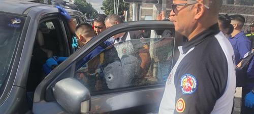 Bomberos Voluntarios atendieron a las v&iacute;ctimas que presentaban crisis nerviosa. (Foto: CVB)