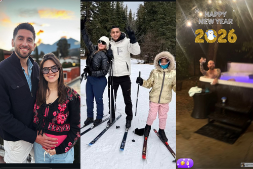 Nicol&aacute;s Samayoa la pas&oacute; con su esposa en Antigua, Aparicio estuvo en Montana y Jean M&aacute;rquez recibi&oacute; el a&ntilde;o en un jacuzzi. (Fotos: Redes)