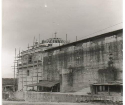 Cada comunidad del municipio se organiz&oacute; y se turnaban para desarrollar las labores de edificaci&oacute;n del templo. (Foto: Alfonso Gu&aacute;rquez/Colaborador)