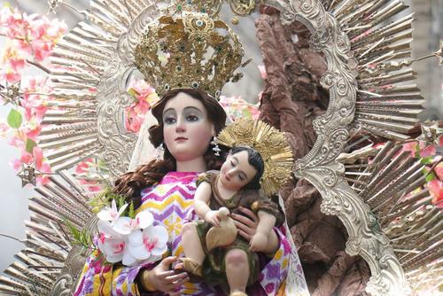 La imagen de la virgen que sale en procesi&oacute;n es perteneciente a la Asociaci&oacute;n de Comerciantes e Industriales de Quetzaltenango. (Oswaldo Cop)