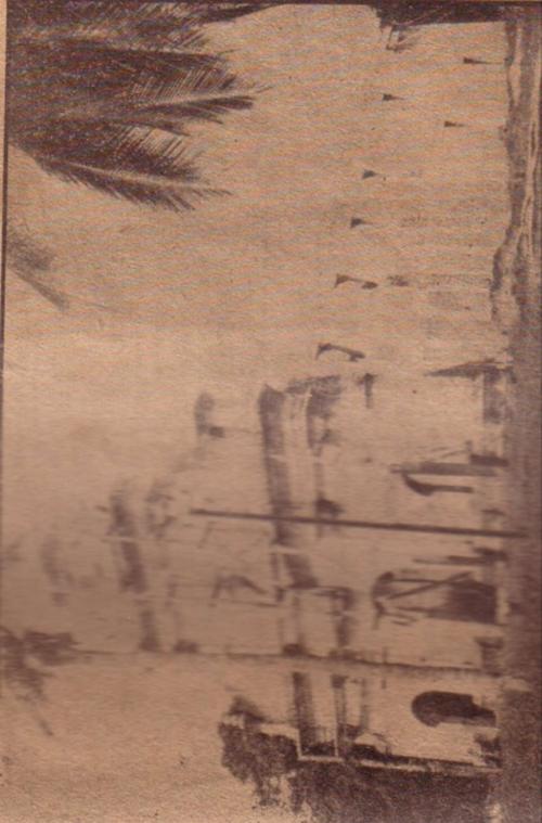 Imagen de la construcci&oacute;n de la ahora parroquia del Se&ntilde;or de las Tres Ca&iacute;das. (Foto: Cortes&iacute;a: Luis Barrios)