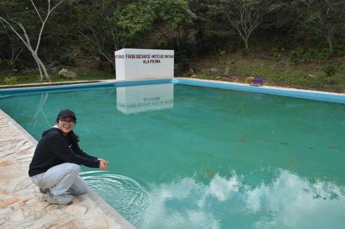 El lugar tambi&eacute;n cuenta con una piscina. (Foto: Juan Carlos Aquino/Colaborador)
