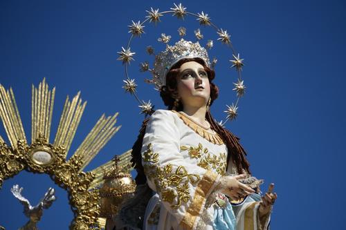 La Inmaculada Concepci&oacute;n fue coronada y consagrada este jueves. (Foto: Wilder L&oacute;pez/Soy502)