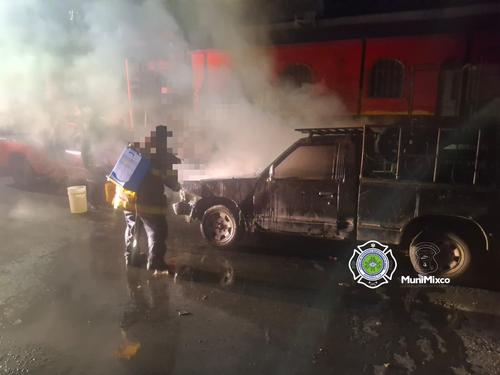 (Foto: Bomberos Municipales Mixco)