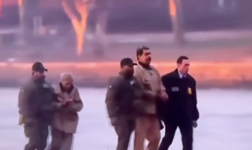 Nicol&aacute;s Maduro y su esposa fueron trasladados esta ma&ntilde;ana a un tribunal en Nueva York. (Foto: Redes Sociales)