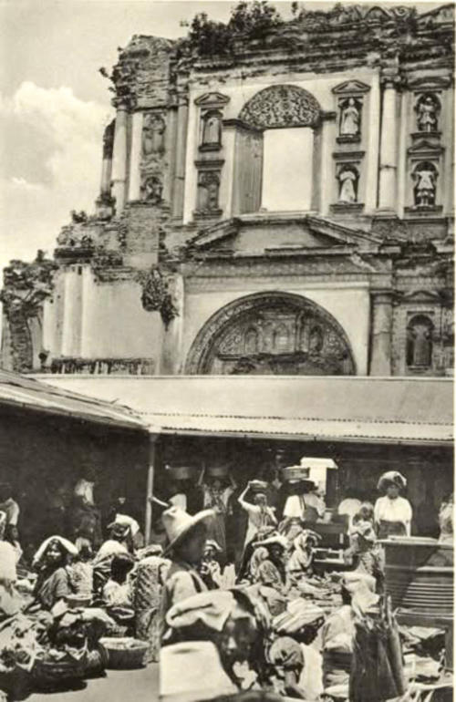 El mercado cantonal funcion&oacute; de 1912 a 1976. (Foto: Carlos Vicente/Colaborador)