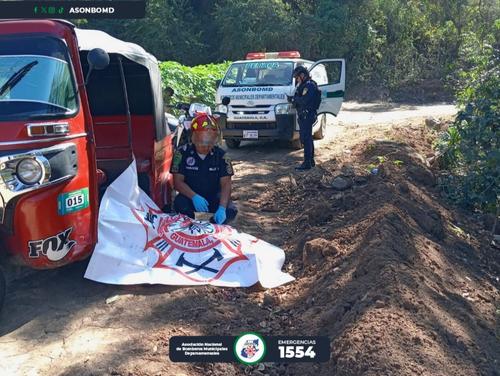 El crimen se registr&oacute; en un camino de terracer&iacute;a cuando la v&iacute;ctima conduc&iacute;a un tuctuc. (Foto: Asonbomd)
