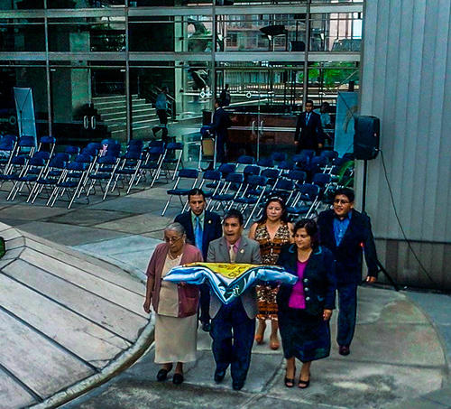 Jacinto Rufino Orozco L&oacute;pez fue homenajeado durante una feria del municipio. (Foto: Jordy Marroquin/Colaborador)